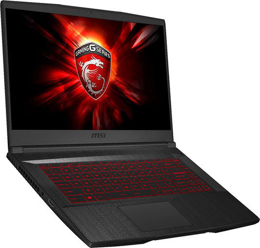 GF65 Gaming Laptop, 15.6" FHD 144Hz Display, Intel Core I5-10500H, 64GB DDR4 Memory, 2TB Pcie SSD, Geforce RTX 3060 Graphics, Backlit Keyboard, Webcam, Type-C, HDMI, Windows 11 Home, Black