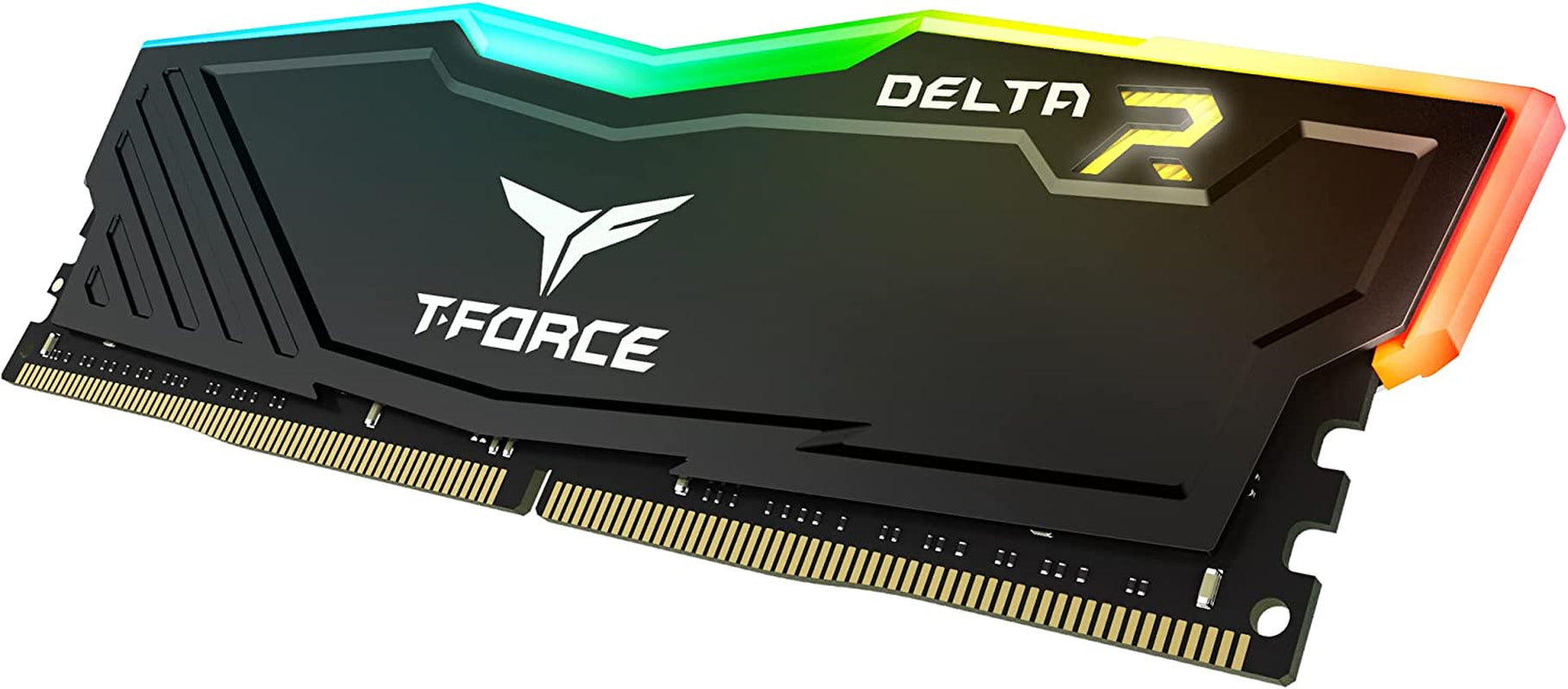 T-Force Delta RGB DDR4 16GB (2X8Gb) 3000Mhz (PC4-24000) CL16 Desktop Memory Module Ram TF3D416G3000HC16CDC01 - Black