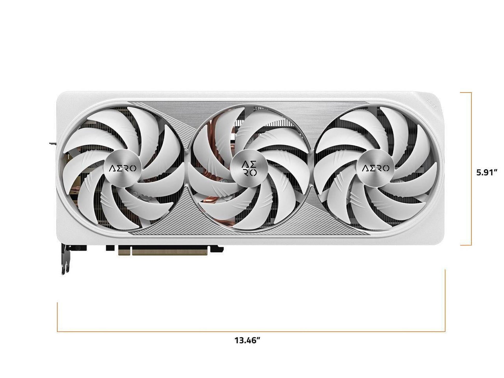 Geforce RTX 4080 SUPER AERO OC 16G Graphics Card, 3X WINDFORCE Fans, 16GB 256-Bit GDDR6X, GV-N408SAERO OC-16GD Video Card