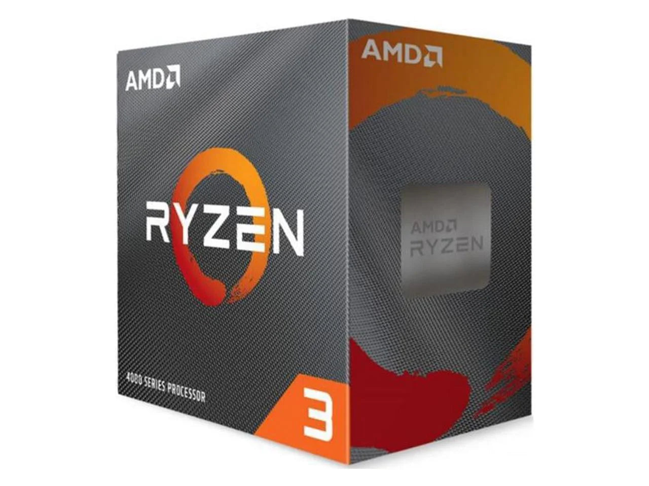 Ryzen 3 4100 3.8Ghz 4-Core AM4 Processor with Wraith Stealth Cooler - 100-100000510BOX