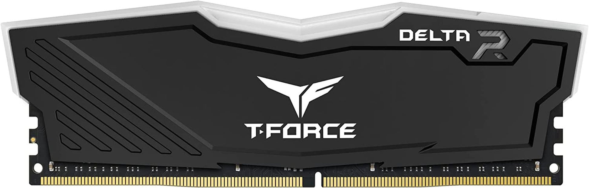 T-Force Delta RGB DDR4 16GB (2X8Gb) 3000Mhz (PC4-24000) CL16 Desktop Memory Module Ram TF3D416G3000HC16CDC01 - Black