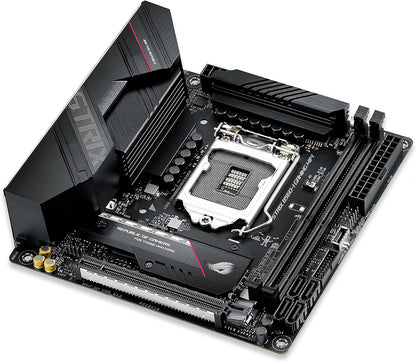 CUK  ROG Strix B560-I Gaming Wifi Intel B560 LGA 1200 Wifi 6 Aura Sync RGB 130W Mini-Itx Motherboard - Bulk OEM Packaged